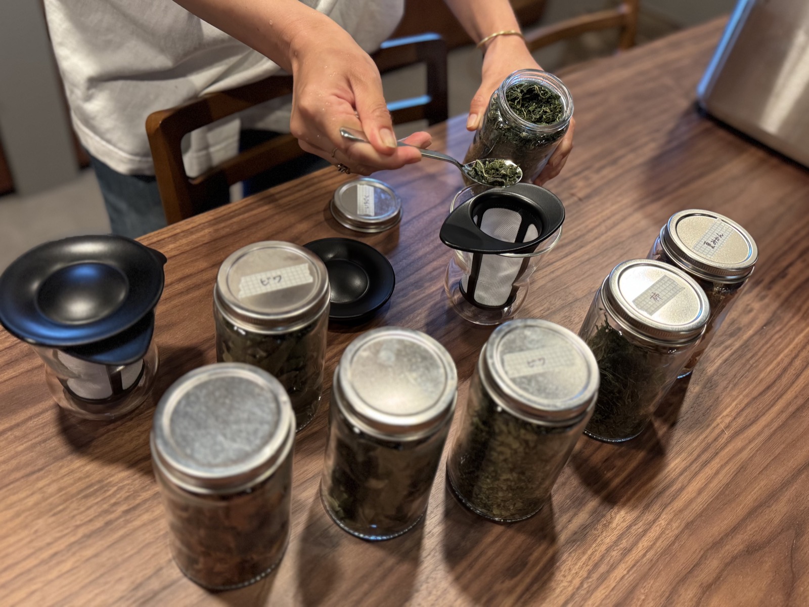 わたや 野草茶体験