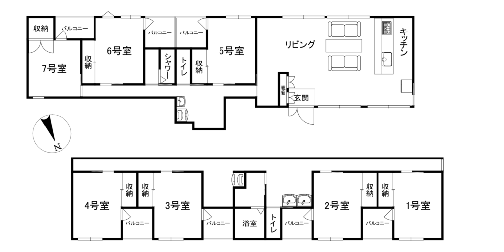COMICHI 間取り図