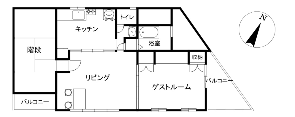 2F間取り